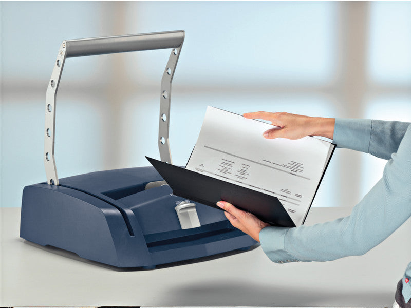 Leitz impressBIND 280 Buchbindegerät – bis 280 Blatt, manuell, Buchbindemappenselektor
