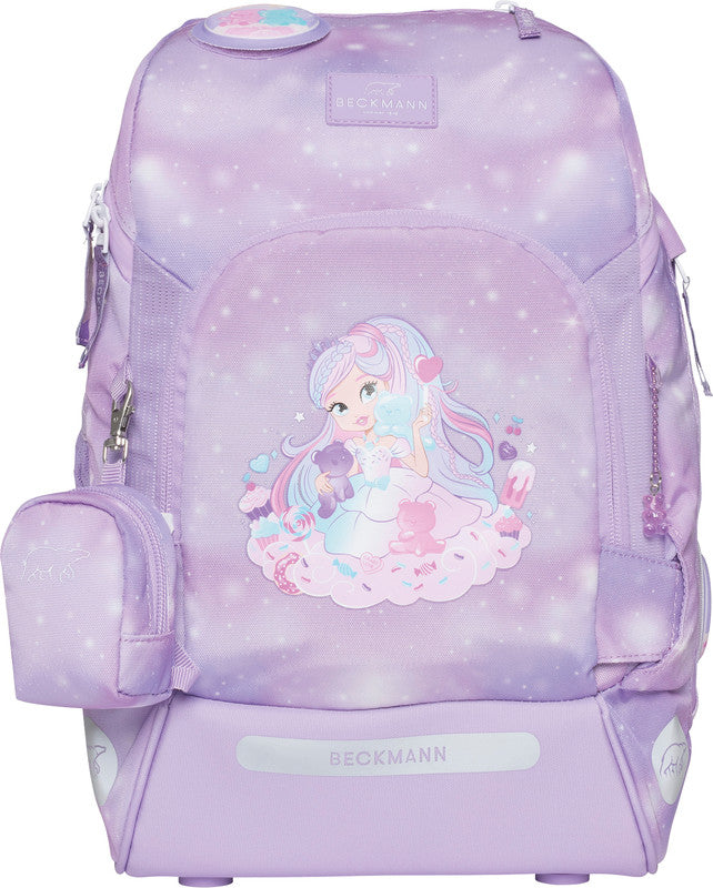 Beckmann Schulrucksack Active Air Flx – Candy – 26,0×39,0×22,0 cm – recycelter Bestandteil