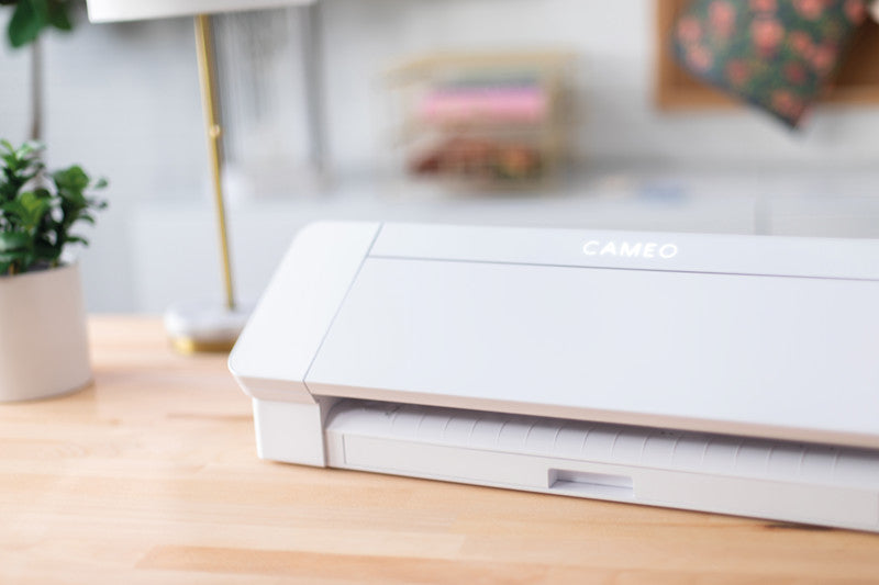 Silhouette Schneideplotter Cameo 4 – max. Breite 305 mm, Materialdicke 3 mm, weiss