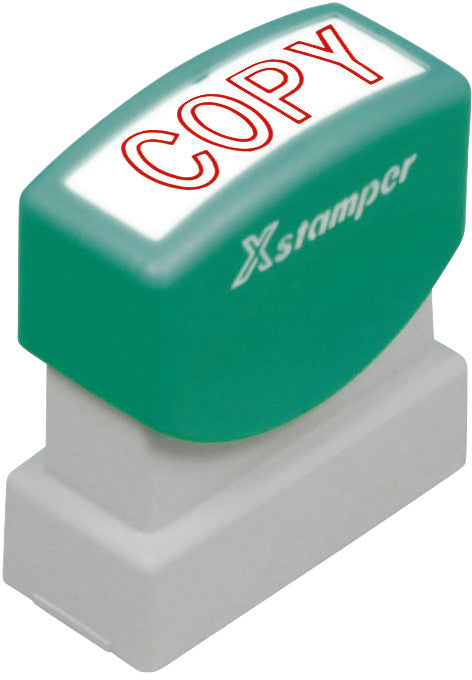 X-stamper Motivstempel – Motiv: Copy, selbstfärbend, Kunststoff