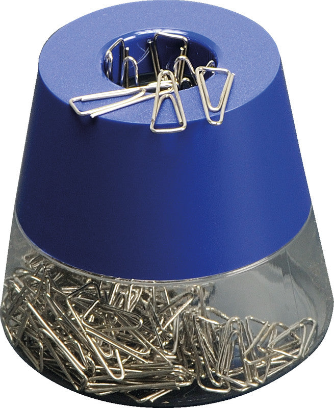 Arlac Klammerspender – Kunststoff, Royalblau, 80 × 70 mm