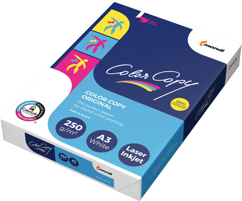 Color copy Designpapier Weiss – A3, 250 g/m², 125 Blatt