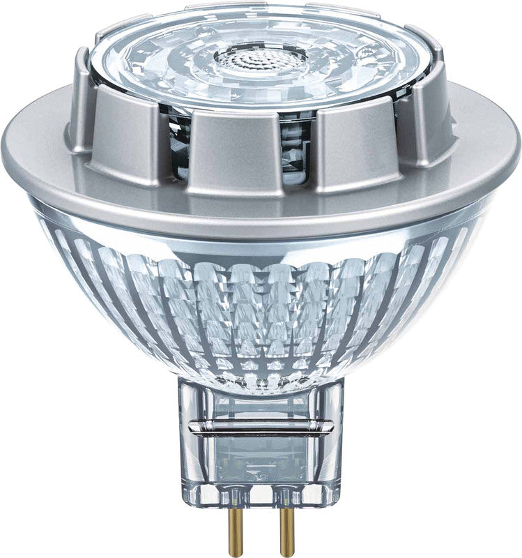 Osram LED-Reflektor MR16 GU5.3 – 8 W dimmbar, 561 lm, 2700 K warmweiss, transparentes Glas