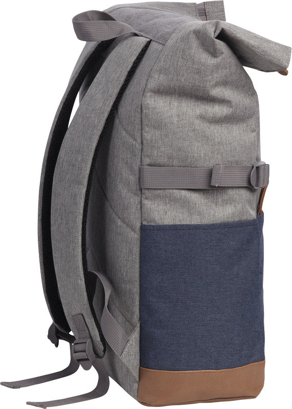 Bestway Campus Style – Notebook-Rucksack – für 15,6"-Notebook, 19 l, Polyester, hellgrau/marineblau