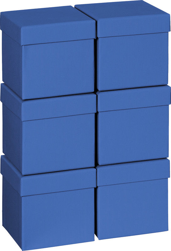 Stewo Geschenkbox Everyday One Colour – Neutral – Strukturprägung – 110 × 120 × 110 mm