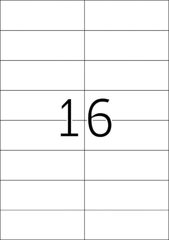 HERMA Drucketiketten, 105 mm × 37 mm, grün, Papier, permanent haftend, 100 Blatt (1'600 Etiketten)