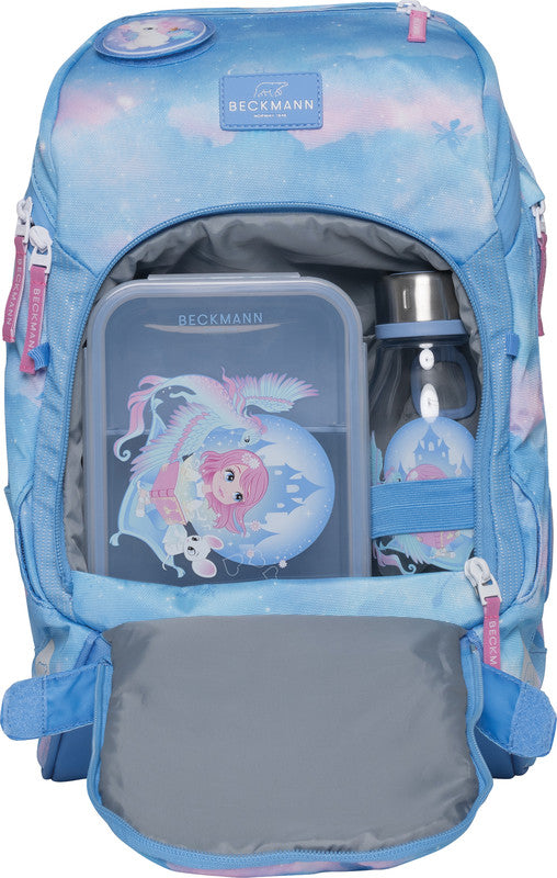Beckmann Schulrucksack Active Air Flx – Fairytale – 26,0×39,0×22,0 cm – Recycelte Materialien