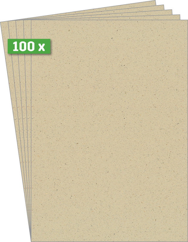 Sigel Designpapier Blank Graspapier – A4, 100 g/m², 100 Blatt