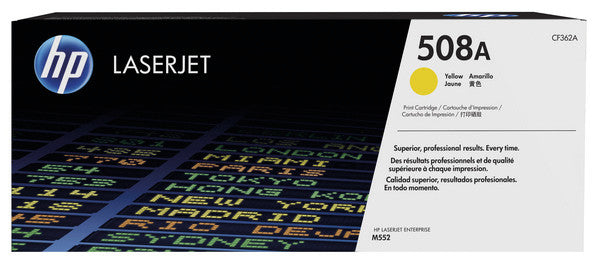 HP Toner 508A – gelb, 5000 Seiten