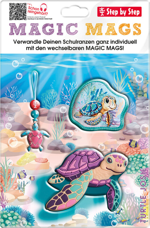 Step by Step Magic Mags Zubehörset – 3-teilig – Turtle Josie – für Cloud, Space, 2in1 Plus und andere