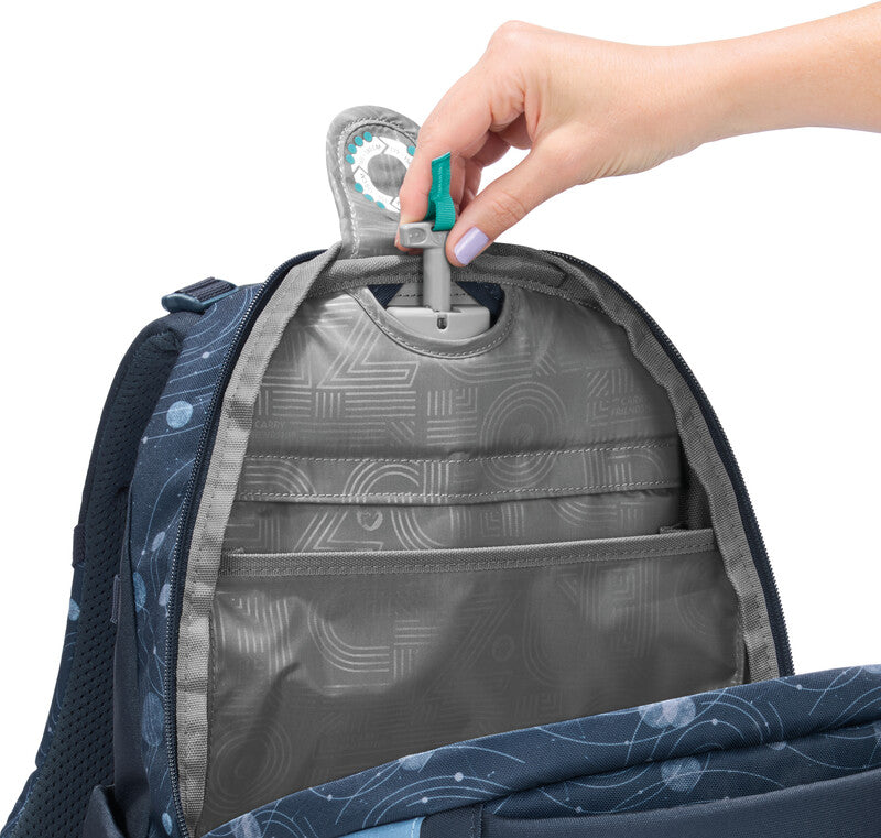 Coocazoo Rucksack Mate – Blue Orbit – 30 l, 30 × 46 × 23 cm – für Tablet- oder Notebook-Tasche 11″