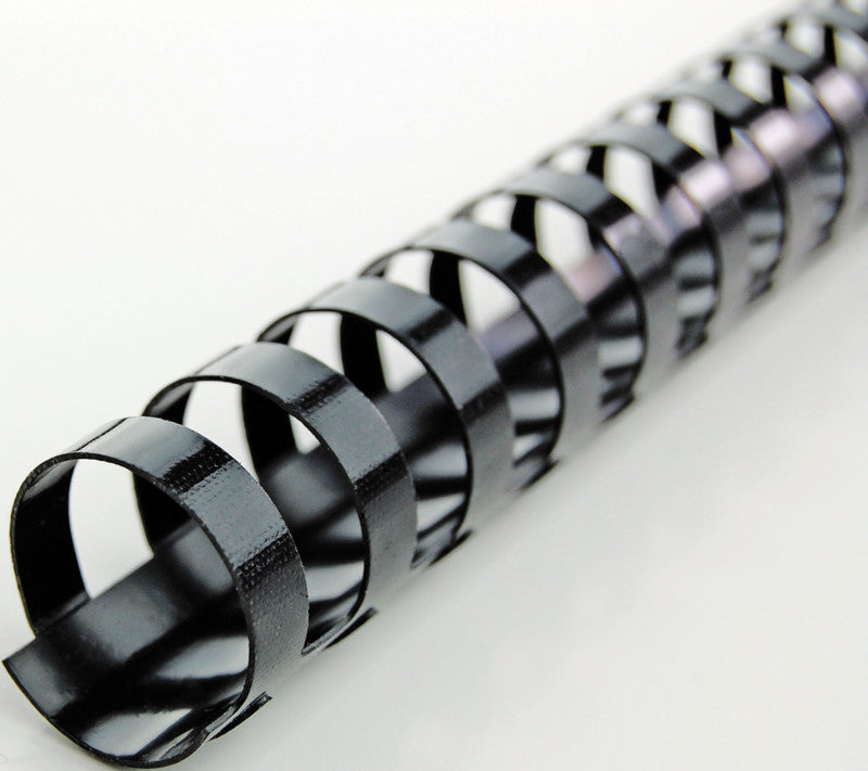 GBC Bindedisc-Ringe – für A4 – Ø 28 mm, schwarz, Kunststoff – 50 Stk.