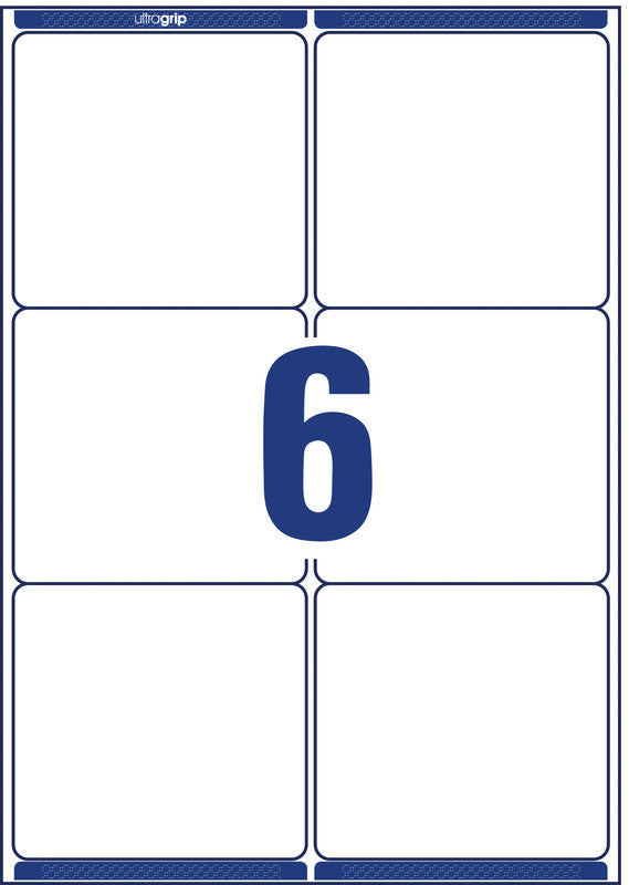 Avery Versandetiketten, 99 mm × 93 mm, weiss, Papier, permanent, 600 Etiketten (100 Blatt)