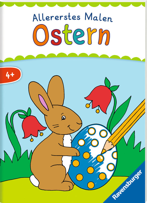 Ravensburger Erstes Ostern Malbuch, Karton, 17 × 23,5 cm, Mehrfarbig, ab 4 Jahren
