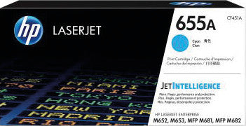 HP Toner 655A – cyan, 10500 Seiten