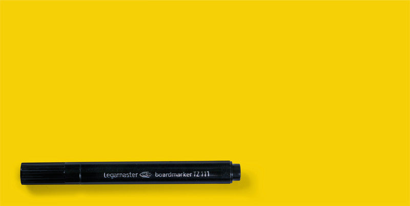 Legamaster Haftnotizen – 100×200 mm – Gelb, 100 Blatt, elektrostatisch geladen, recyclingfähig