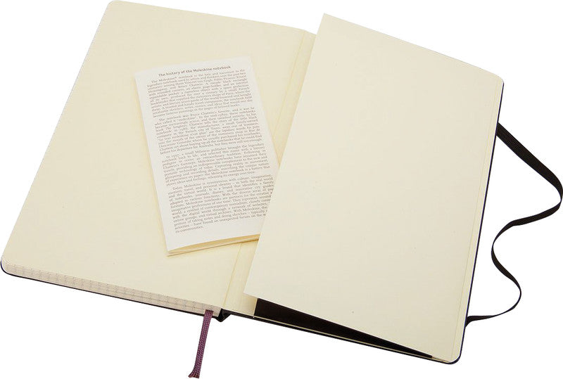 Moleskine Notizbuch Classic Collection, kariert, Leimbindung, Hardcover, 240 Seiten, 70 g/m² – schwarz