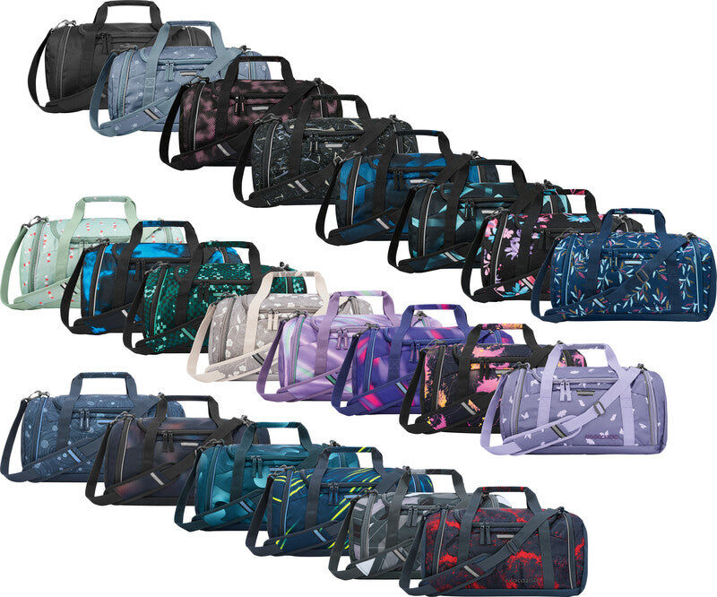 Coocazoo Sporttasche – 20 l, Motiv Reflective Wings, mit Schultergurt, wasserabweisend, 40 × 24 × 23 cm