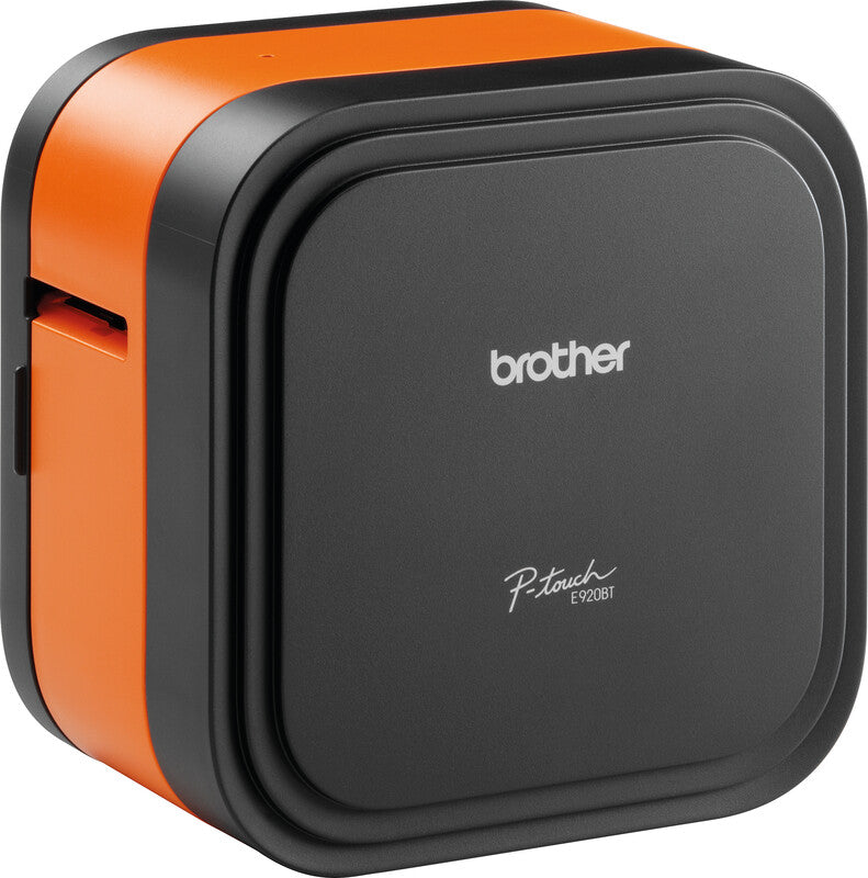 Brother Cube Pro Etikettendrucker – orange/schwarz, Kunststoff