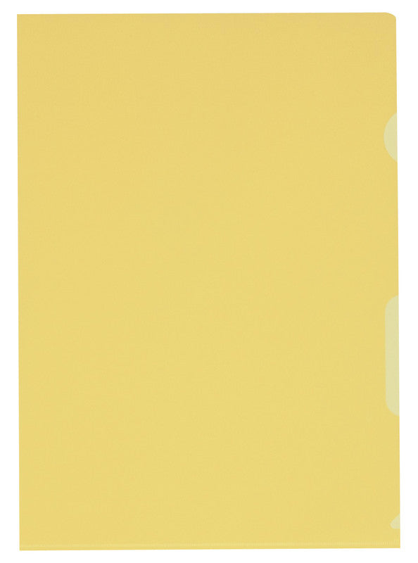 Kolma Sichtmappe A4 – Gelb, Kunststoff, 120 µm, 10er-Pack, 100% Recycelbar
