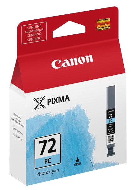 Canon Tintenpatrone PGI-72PC, cyan, 14 ml – für Inkjetdrucker/Multifunktionsgeräte