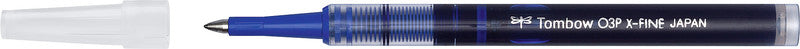 Tombow Rollerpatrone Havanna – blau, 0,5 mm, geruchsarm, 1 Stk.