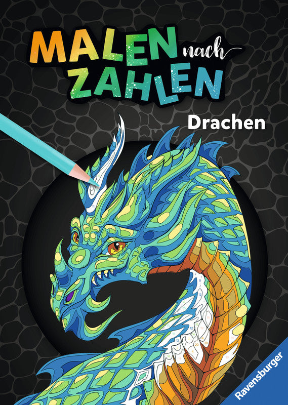 Ravensburger Malen nach Zahlen Malbuch, Karton, 21 × 29,5 cm, mehrfarbig, ab 9 Jahren