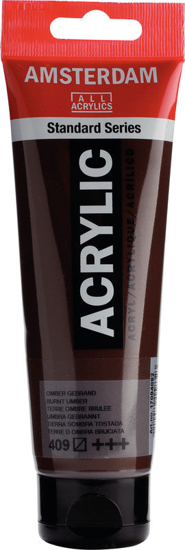 Royal Talens Amsterdam – Acryl Standard – Acrylfarbe – Gebrannte Umbra, 120 ml