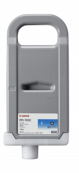 Canon Tintenpatrone PFI-703, cyan, 700 ml