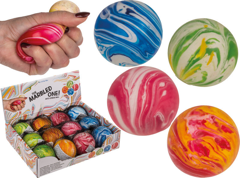 Out oft the blue Out of the Blue Stressball marmoriert – Ø 60 mm