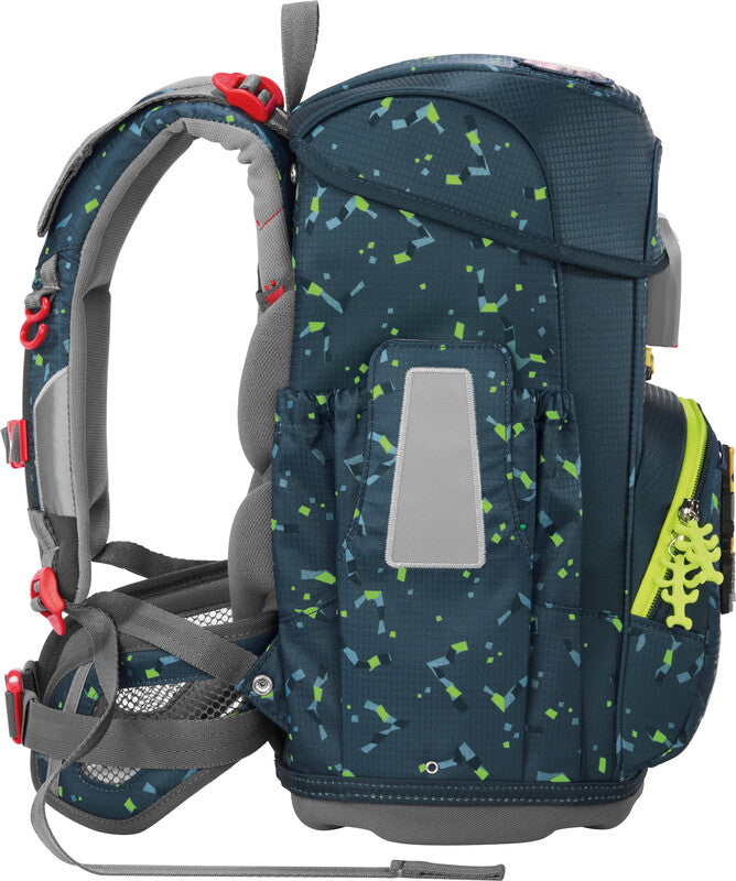 Step by Step Schulrucksack-Set Cloud – 5-teilig – Bagger Rocco – Recycelte Materialien