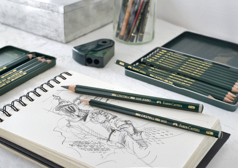 Faber-Castell CASTELL 9000 Bleistift – 12er-Set