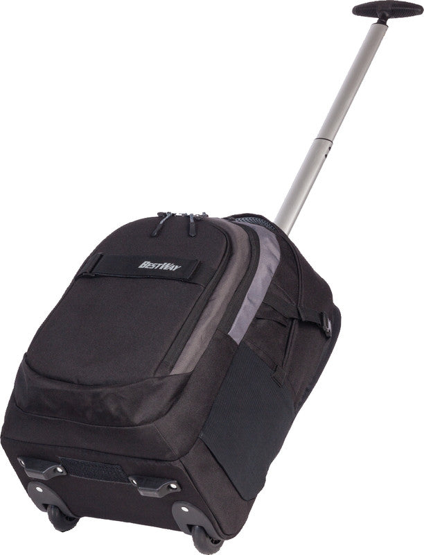 Bestway Notebook-Trolley – 21 l, für Notebooks bis 15", Weichschale, schwarz/mittelgrau, 31 × 51 × 21 cm
