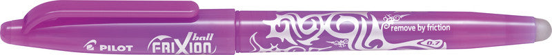 Pilot Gelschreiber – lila, 0,7 mm, radierbar, Kappe, nachfüllbar