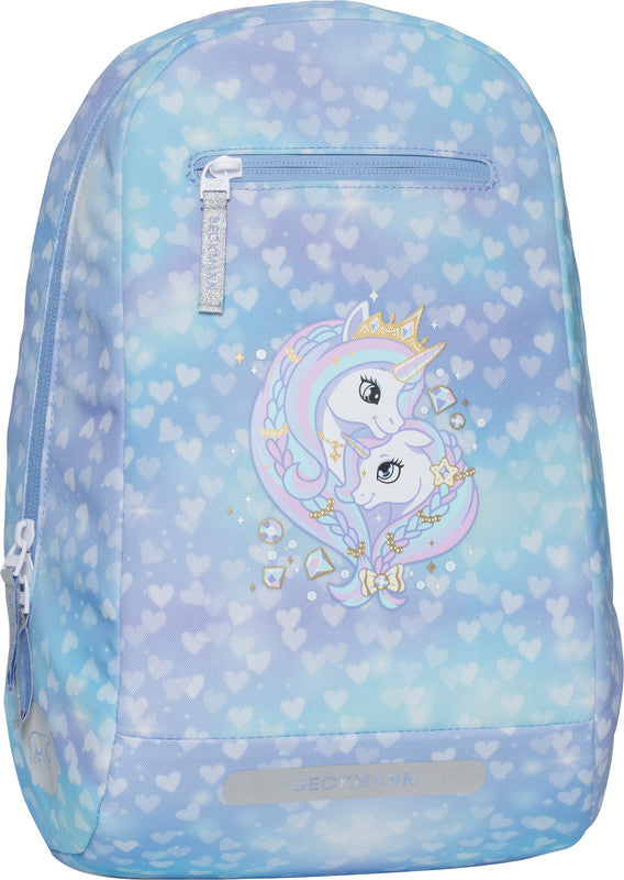 Beckmann Schulrucksack – 6-teilig – Unicorn Princess Ice Blue