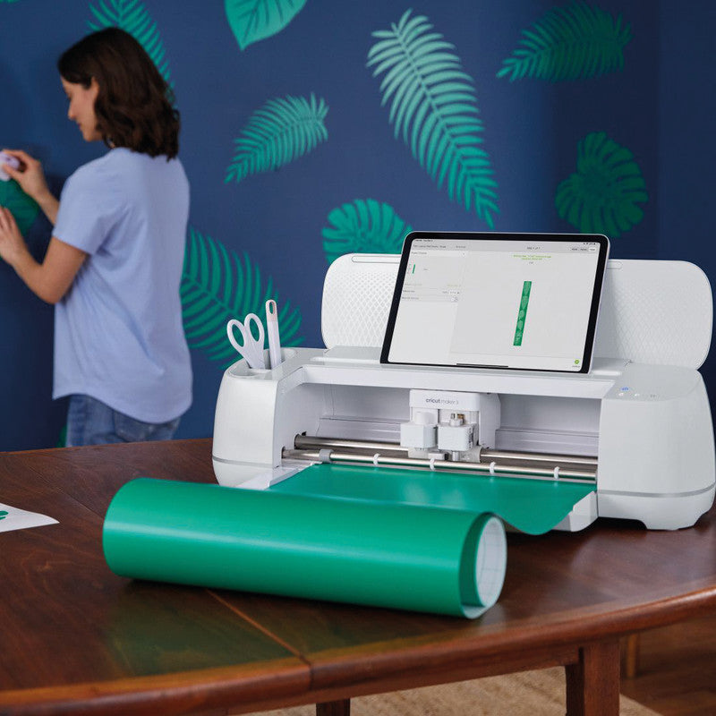 Cricut Vinylfolie matt – grün – 33 × 366 cm – für Cricut Schneideplotter Maker 3