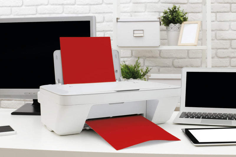 Clairefontaine Kopierpapier – A4, 160 g/m², Korallenrot – für Inkjet/Laser/Kopierer – 250 Blatt