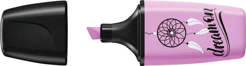 STABILO BOSS Textmarker Mini Set 3 Farben Pastell – Keilspitze, 2–5 mm