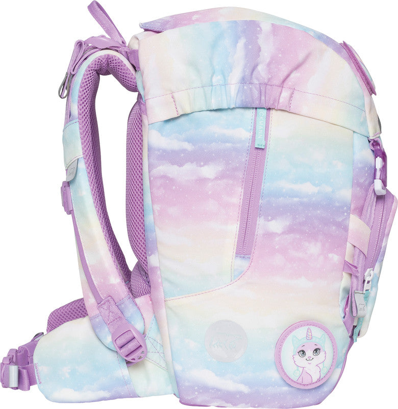 Beckmann Schulrucksack Classic – Unicorn – 24,0×37,0×25,0 cm – Recycelte Materialien