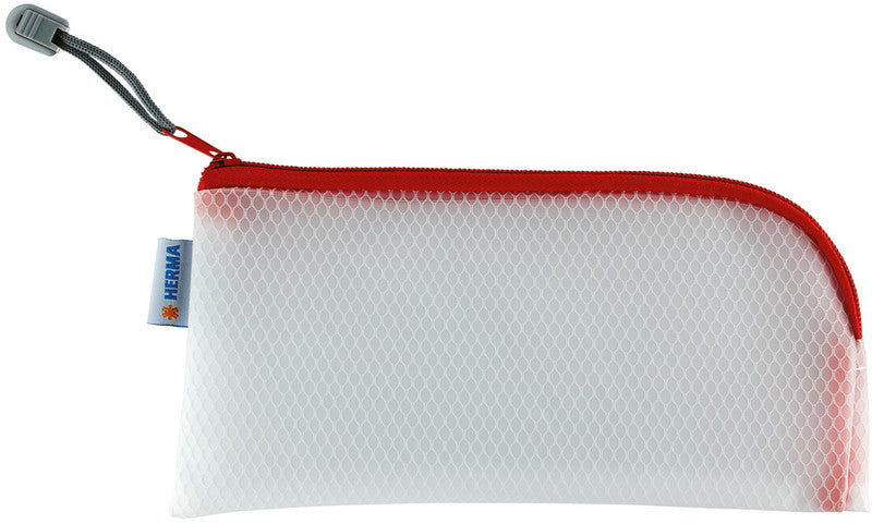 HERMA Etui – rot – Kunststoff – 23,0 × 11,0 × 0,7 cm