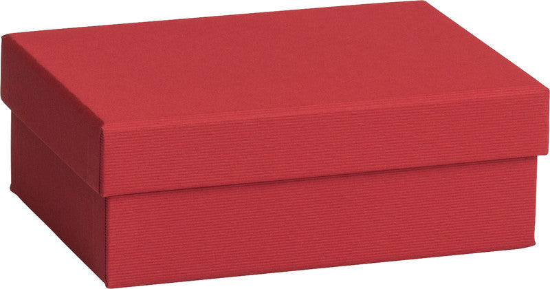 Stewo Geschenkbox – Neutral – mit Strukturprägung – 165 × 60 × 120 mm