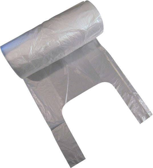 Knotenbeutel – 4 l, PE, transparent, Ø 450 × 220/110 mm, 1 Rolle à 250 Stk