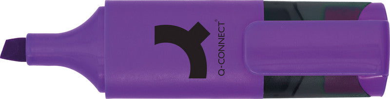 Q-connect Mini Textmarker Set 6 Farben – Keilspitze, 1–5 mm