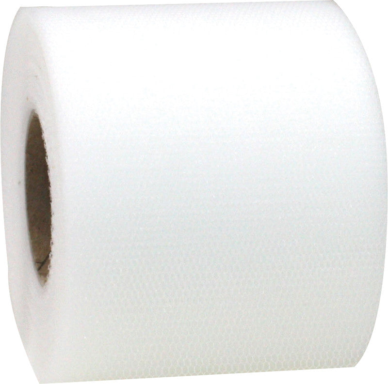 Präsent Tüllband Verona – weiss – 72 mm × 50 m
