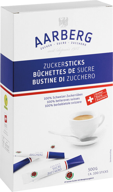 Webstar Aarberg Zuckersticks – 100 Sticks – je 5 g