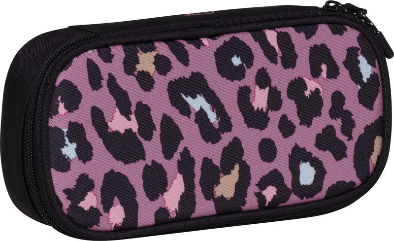 Beckmann Sport Jr. Schlamperetui, leer – Dark Safari – Kunststoff – 22 × 11 × 5 cm