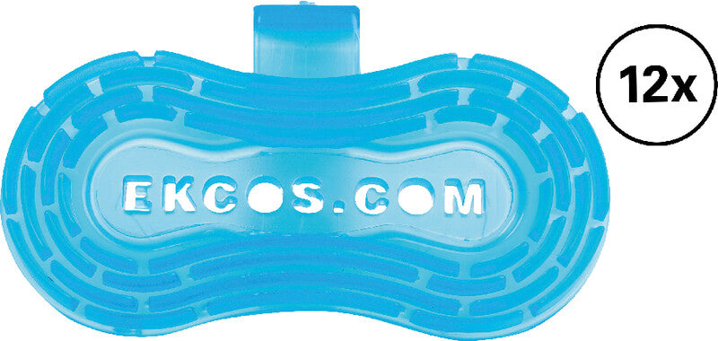 Ekcos Duftclip Fresh – Blau, Kunststoff, 10 Stück