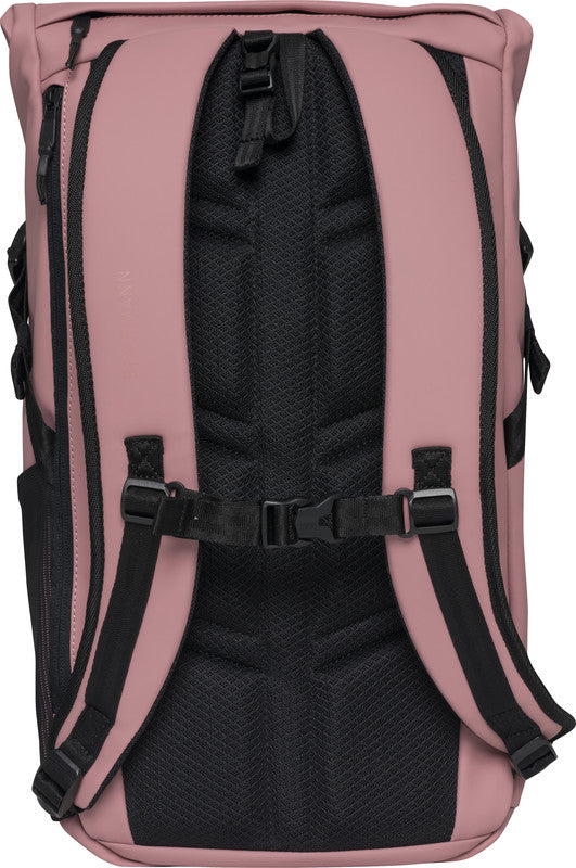 Beckmann Street Light – Notebook-Rucksack – für 16"-Notebook, 22 l, rPET (recyceltes PET), altrosa