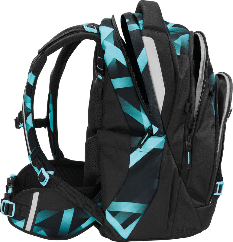 Coocazoo Rucksack Mate – Laser Lights – aus recyceltem PET – 30 l – 30,0 × 46,0 × 23,0 cm