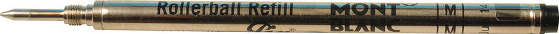 Montblanc Rollerball-Mine für Meisterstück Classique – schwarz, M, geruchsarm, 2 Stk.